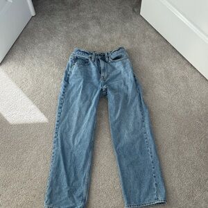 Abercrombie & Fitch High Rise Blue Jeans